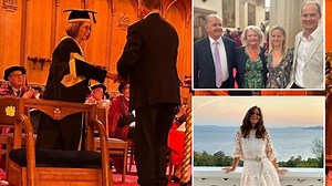 Deborah James' dad pays tribute as daughter is awarded degree after her death
