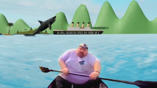 Big Guy Canoe Sharkbite Roblox Video