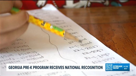 Georgia Pre-K program receives national recognition
