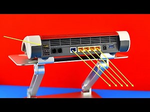 GLASFASER TEST Fritzbox 5590 Fiber an 2,5 Gbps M-net