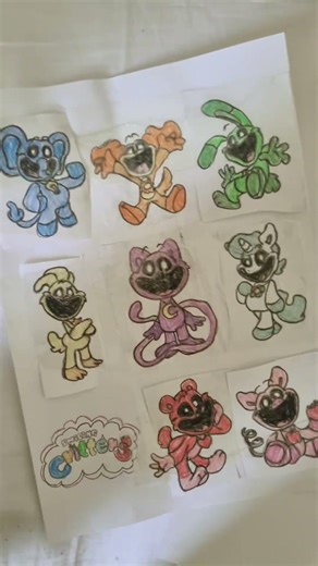Do you like my smiling critters drawing?