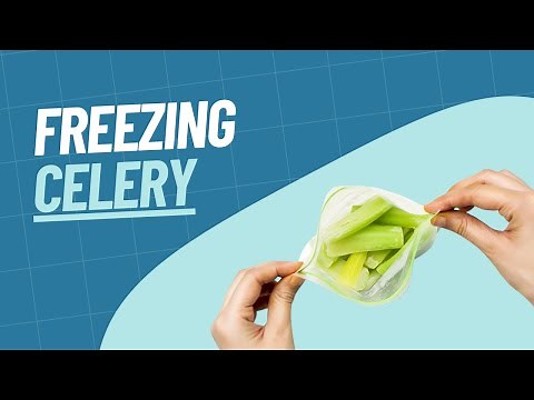 How To Freeze Celery | Our Method for Freezing Celery