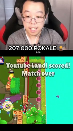 207,000🏆 #brawlstars #landi #gaming #shorts