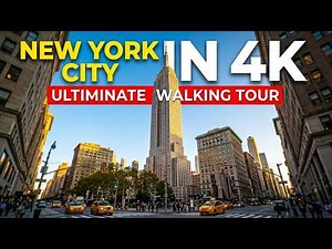 New York City 4K Walking Tour 🇺🇸 | From Manhattan Heights to Chinatown Nights