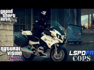 LSPDFR 0.4.7 | GTA 5 | LAPD | Beach Bike Patrol | New Natural Vision Evolved ENB | Episode #76