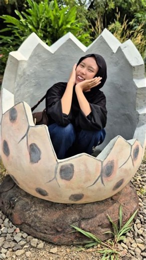 zila duduk di telor dinosaurus #trendingshorts