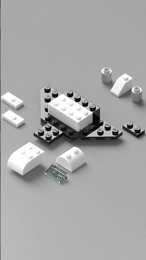 Lego Space Shuttle Discovery - Lego Brick Speed Build