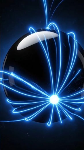 magnetic field lines around spherical magnet ‪@GyanFreedom‬