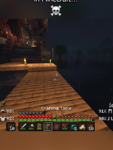 The Country Road Creature Horror mod #minecraft | minecraft
