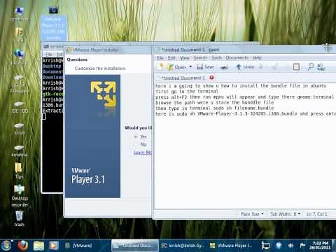 Install bundle file in ubuntu.