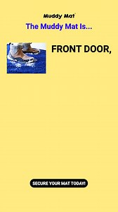 Tired of muddy paw prints tracking through your house? 🐾 Our Muddy Mats instantly soak up water, dirt, and grime! Keep your floors clean and your furry friends happy. 😊 Limited Time Offer! | Muddy Mat