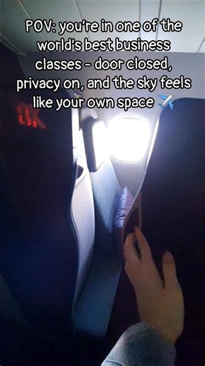 Travel in Qatar Airways Qsuite ✈️ Business Class Cabin 💸