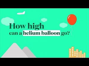 How high can a helium balloon go?