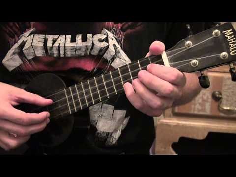 Metallica - How To Play Master Of Puppets On Ukulele - Part 1 - Ukulele Lesson - WITH TABS