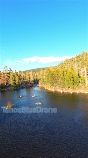 Exploring a Beautiful Lake Near Lake Tahoe