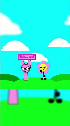 Pinki meets Flower (BFDI x Sprunki)