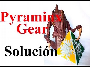 Como resolver Pyraminx Gear | HD | Tutorial | Español | | Solución Rubik