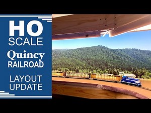 Quincy Railroad in HO Scale-Layout Update 1/12/21