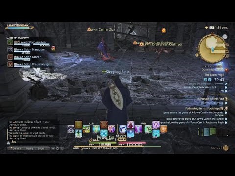FINAL FANTASY XIV Online Sleeping Bear's Journey Part 36 (No Commentary)