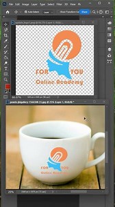 How to Put a Logo on a Cup in Adobe Photoshop