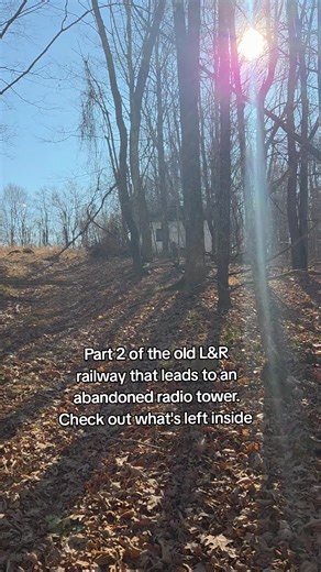Exploring the Old Railroad Trail to an Abandoned Radio Tower