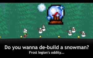 Terraria Frost Legion ─ Don't build a snowman because of this...