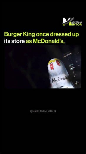 Burger King dressed up as the ghost of McDonald’s in this scary good Halloween prank 👻 🍔 #MarketingMentor #BurgerKing #McDonalds #Halloween | Marketing Mentor