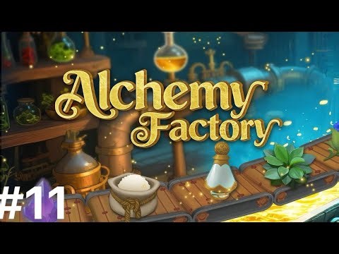 This Factory Game is INSANELY Satisfying! Alchemy Factory [E11]