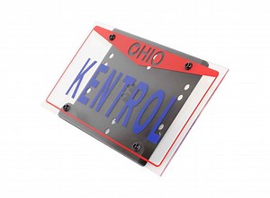 Kentrol Shackle Mounted License Plate Bracket 80706