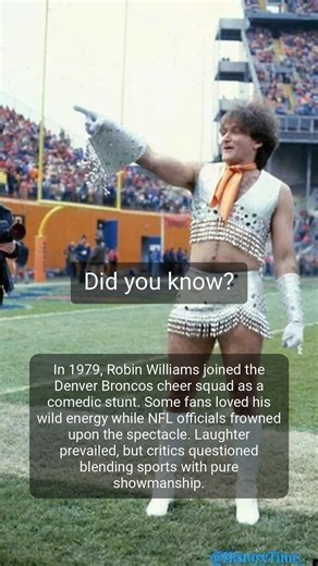Robin Williams' Hilarious Broncos Cheerleading Moment