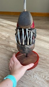 I made this angler fish out of a Dollar Store lamp! | Peculiarly Ashley