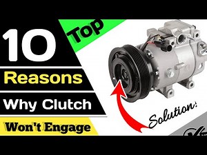 Compressor Clutch Won't Engage Solved | Top Reason Why Ac Clutch Wont Engage