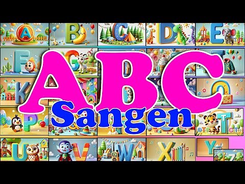 Alfabetsangen (ABC Sangen) 😁🔤 | Populære Barnesanger | Barneforlaget