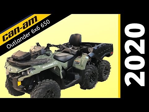NEW 2020 Can-Am Outlander 6x6 650 Review