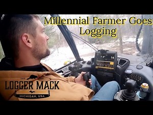 The Millennial Farmer Zach Johnson Tries His Hand At Logging!