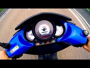 Aprilia sr50 Ditech full speed chiptuned ECU bike