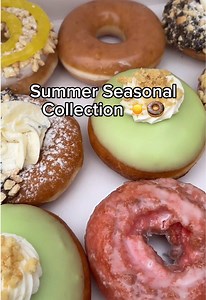 Summer Seasonal Doughnuts: Key Lime, Lemon Bar, Cannoli, Strawberry