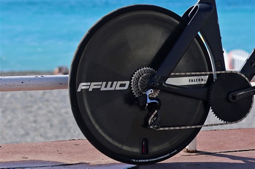 FFWD Falcon RS Disc Wheel is Another 14% Lighter, 10% Wider & Joined by Deep RAW 77