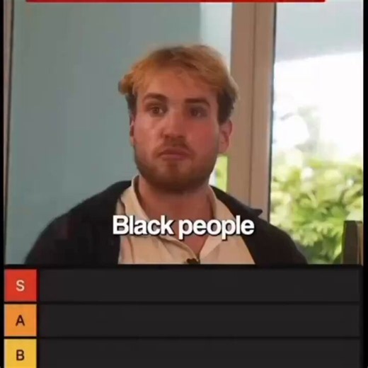 Extensive physical genetics rankingS tier black people(Niger-congo descent)A tier white people, pacific islandersB tier south Asians, middle easterners,C tier Indians, indigenous, aboriginal, Horn Africans(Somalis, Ethiopians, Eritreans)