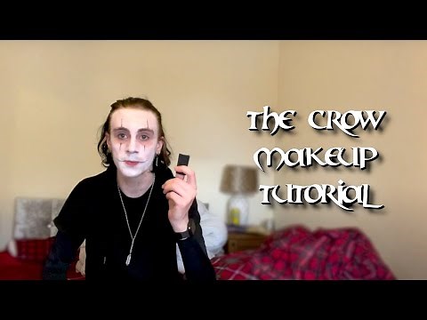 THE CROW MAKEUP TUTORIAL