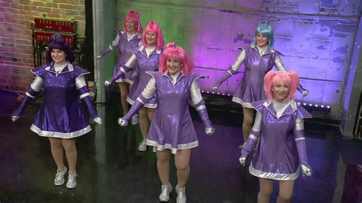 Bionic Babes Dancers of Hope perform on WWL Morning Show