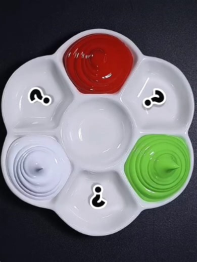 Satisfying Colour Mixing ASMR Experience