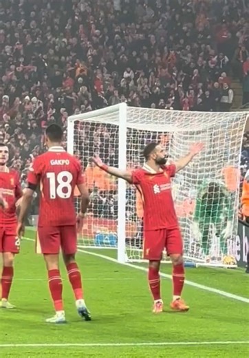 Mo Salah Goal Celebration Highlights at Anfield
