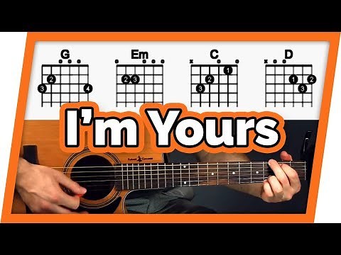 I'm Yours Guitar Tutorial (Jason Mraz) Easy Chords Guitar Lesson