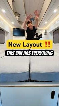 New Layout from Boho Vans #vanlifevoyages