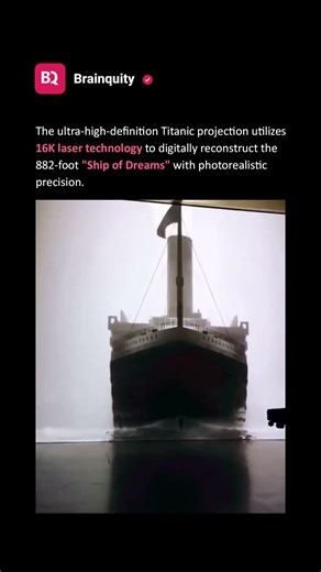 The Titanic Reborn: A 4K Projection Masterpiece 🚢