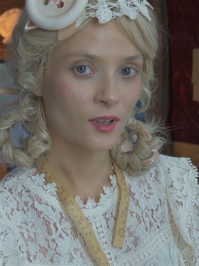 Victorian Era ASMR / Historical Tailor / Vintage Fabric #pov #viral #dressing #fyp #fashion