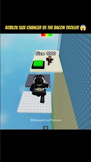 😆 Roblox Size Changer Vs The Troller #roblox#fyp