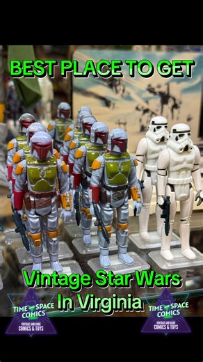 Time and Space Comics is The Best place to get Vintage Star Wars in Virginia in Stafford VA!! #vintagetoys #vintagestarwars #starwars #staffordva #collectibles