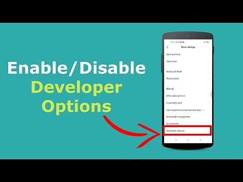 How To Enable/Disable Developer Options In Vivo